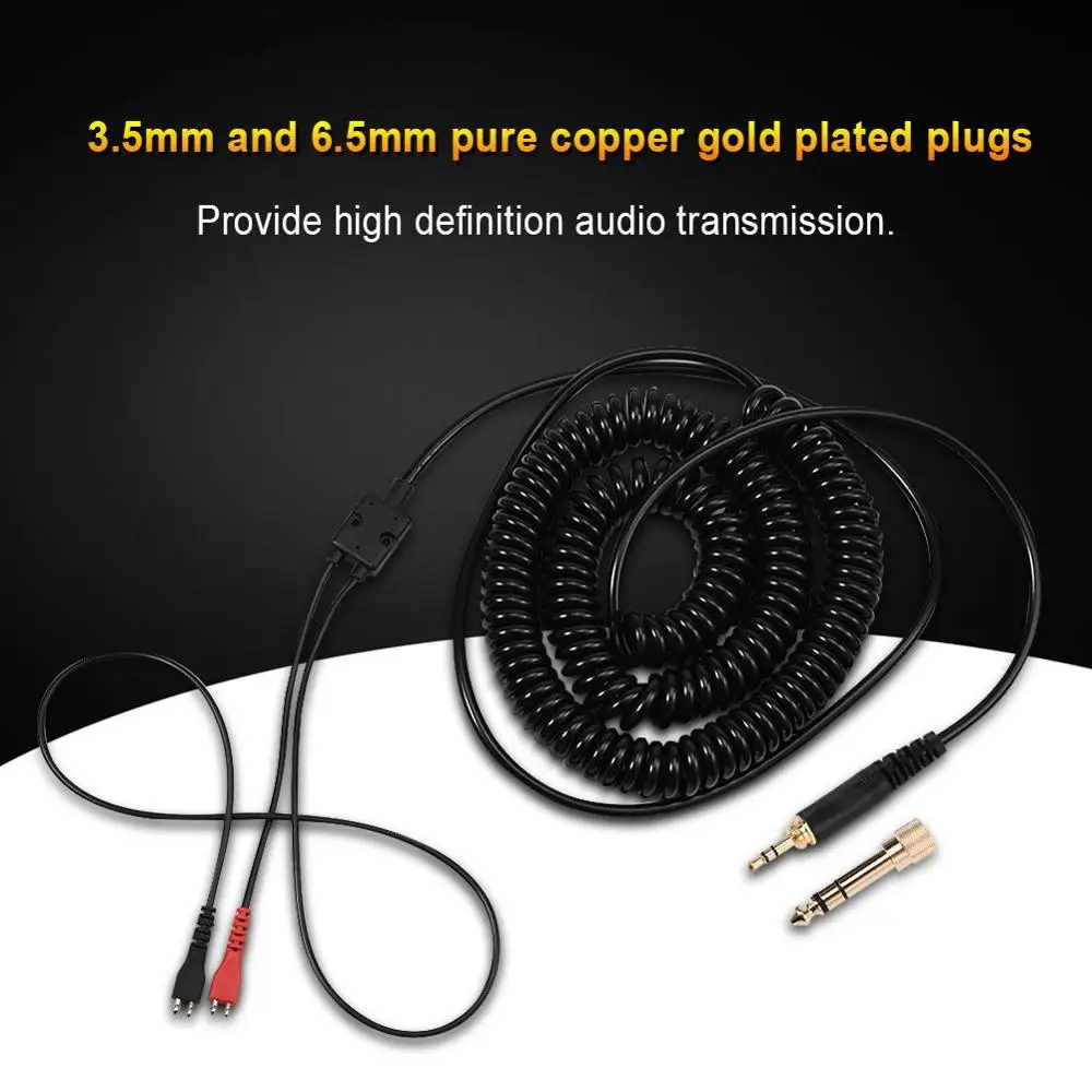 Extension de câble enroulé à r - Sennheiser Headphone Hd 25 avis et prix