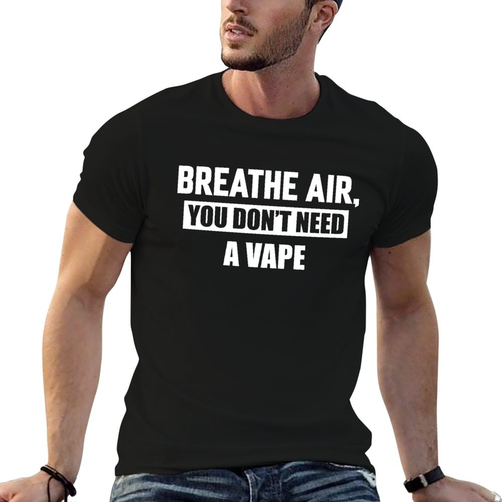 T-shirt décontracté résistant  - Vaping Air avis et prix