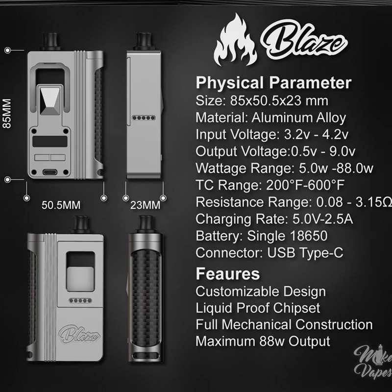 ThunderHead Creations original - Vape Battery 18650 avis et prix