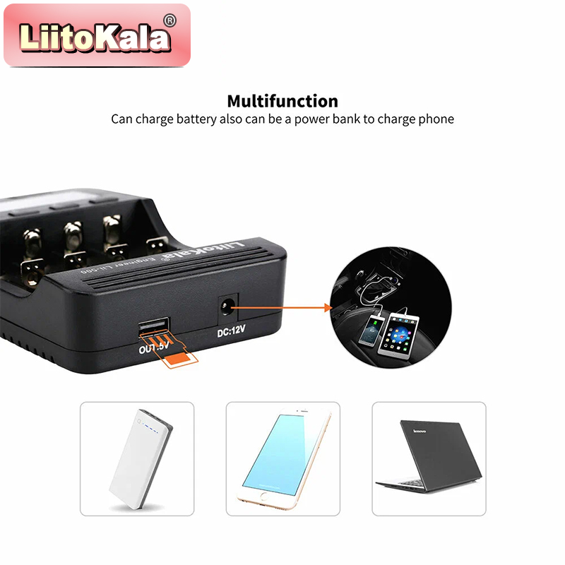 Chargeur de batterie LiitoKala - Vape Battery 18650 avis et prix