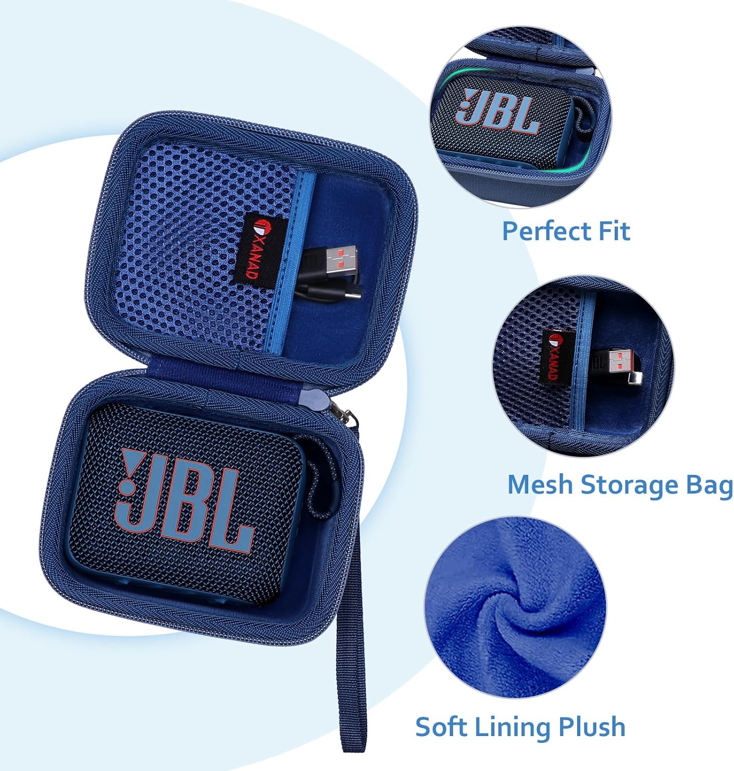 Étui rigide XANAD pour enceint - Jbl Speaker Go 4 avis et prix